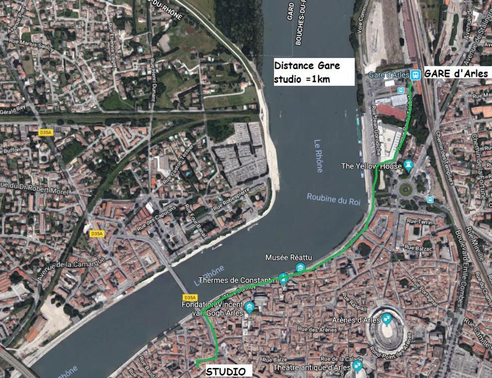 Studio Climatise, La Cloison Arles Exteriér fotografie