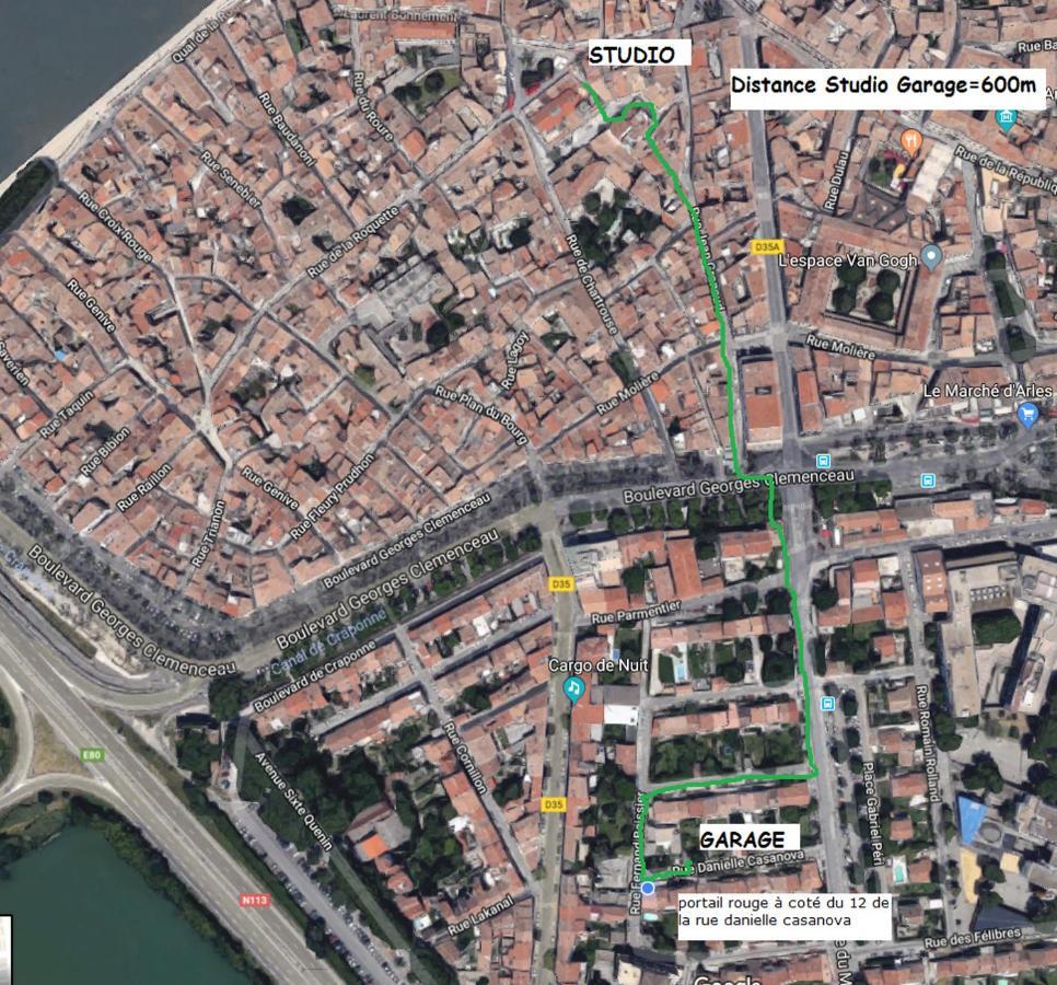 Studio Climatise, La Cloison Arles Exteriér fotografie